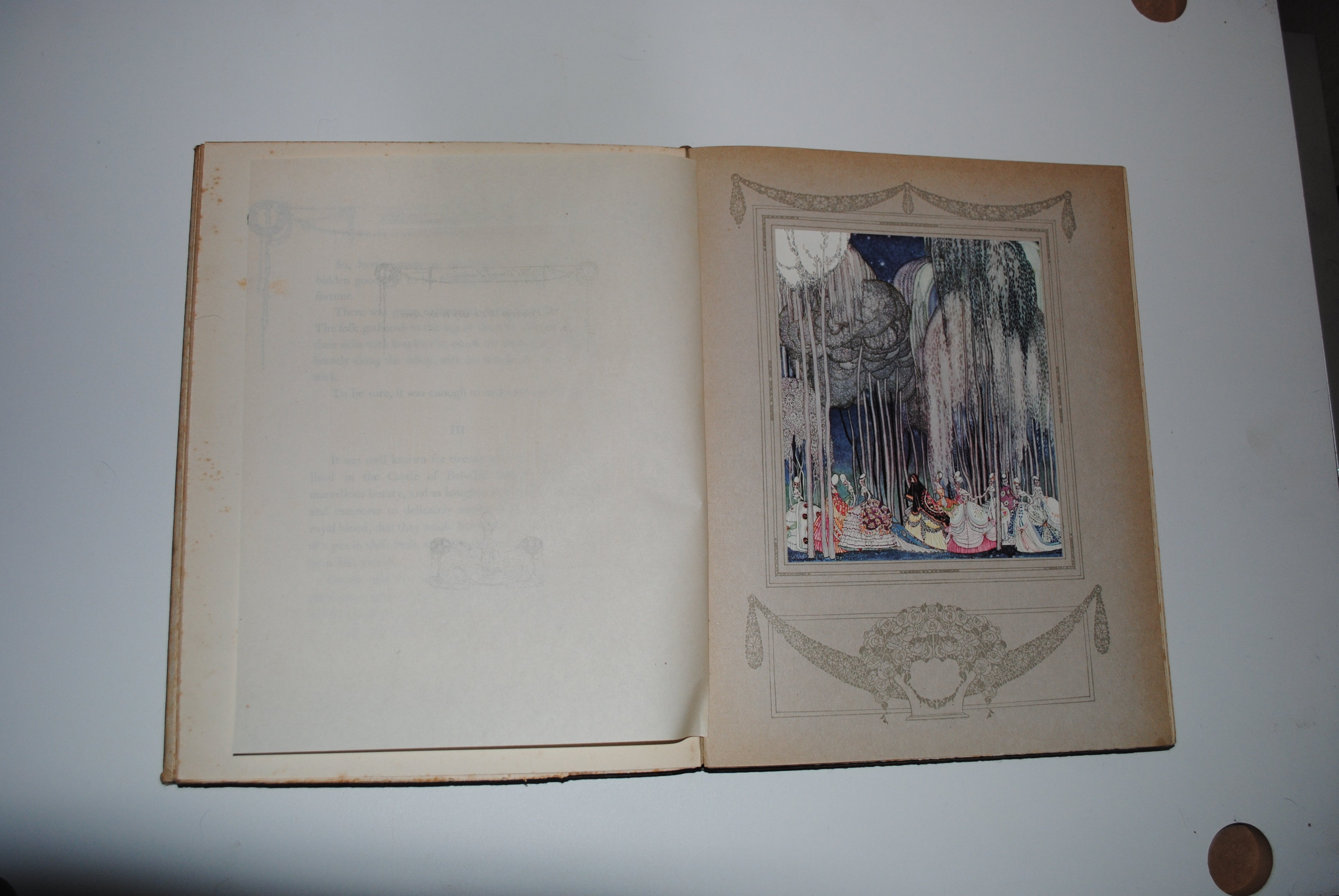 In Powder & Crinoline ~ Fairy Tales Retold by Sir Arthur Quiller Couch and illustrated by Kay Neilsen