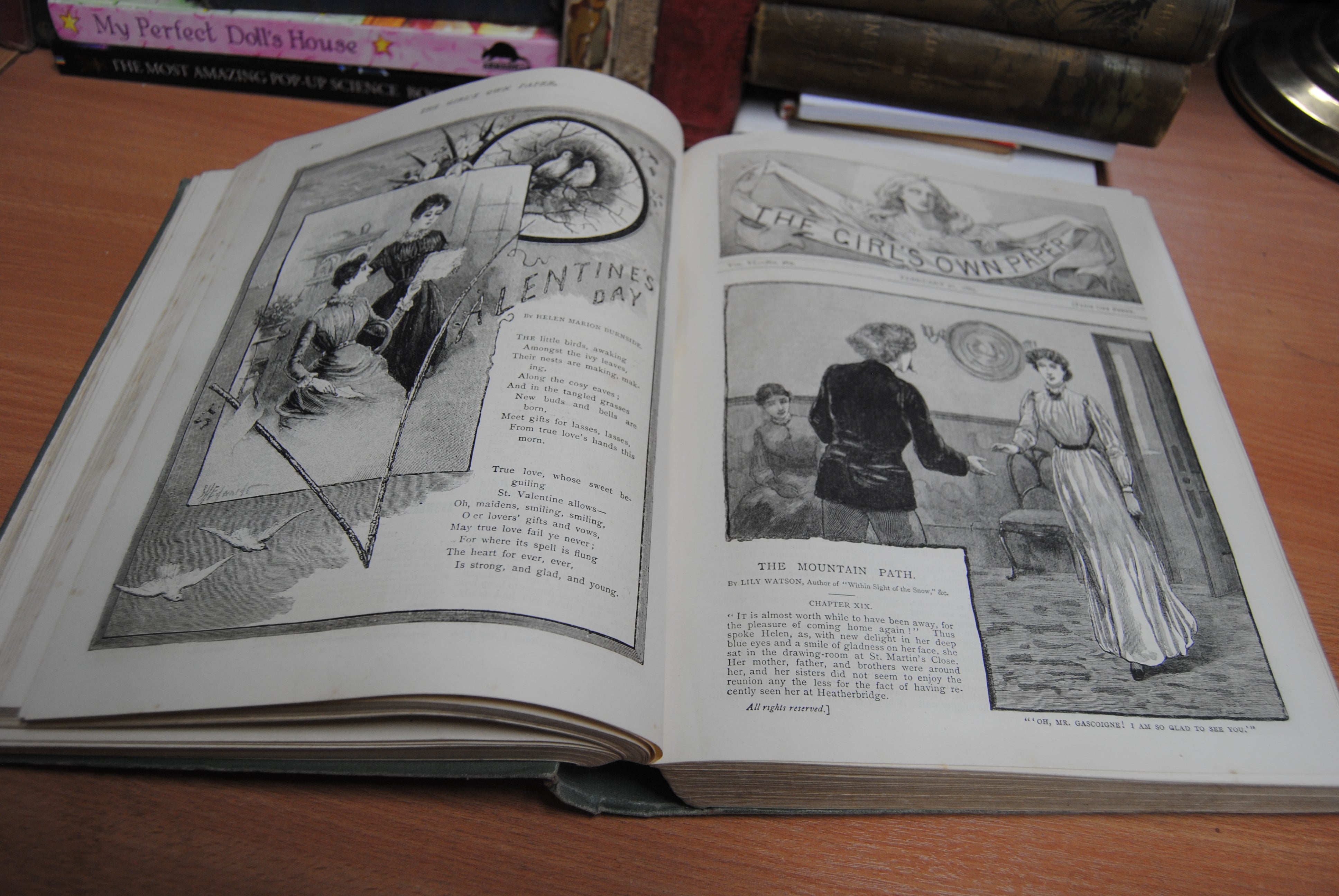The Girl's Own Annual Volume VI Bound from the parts 1884/85