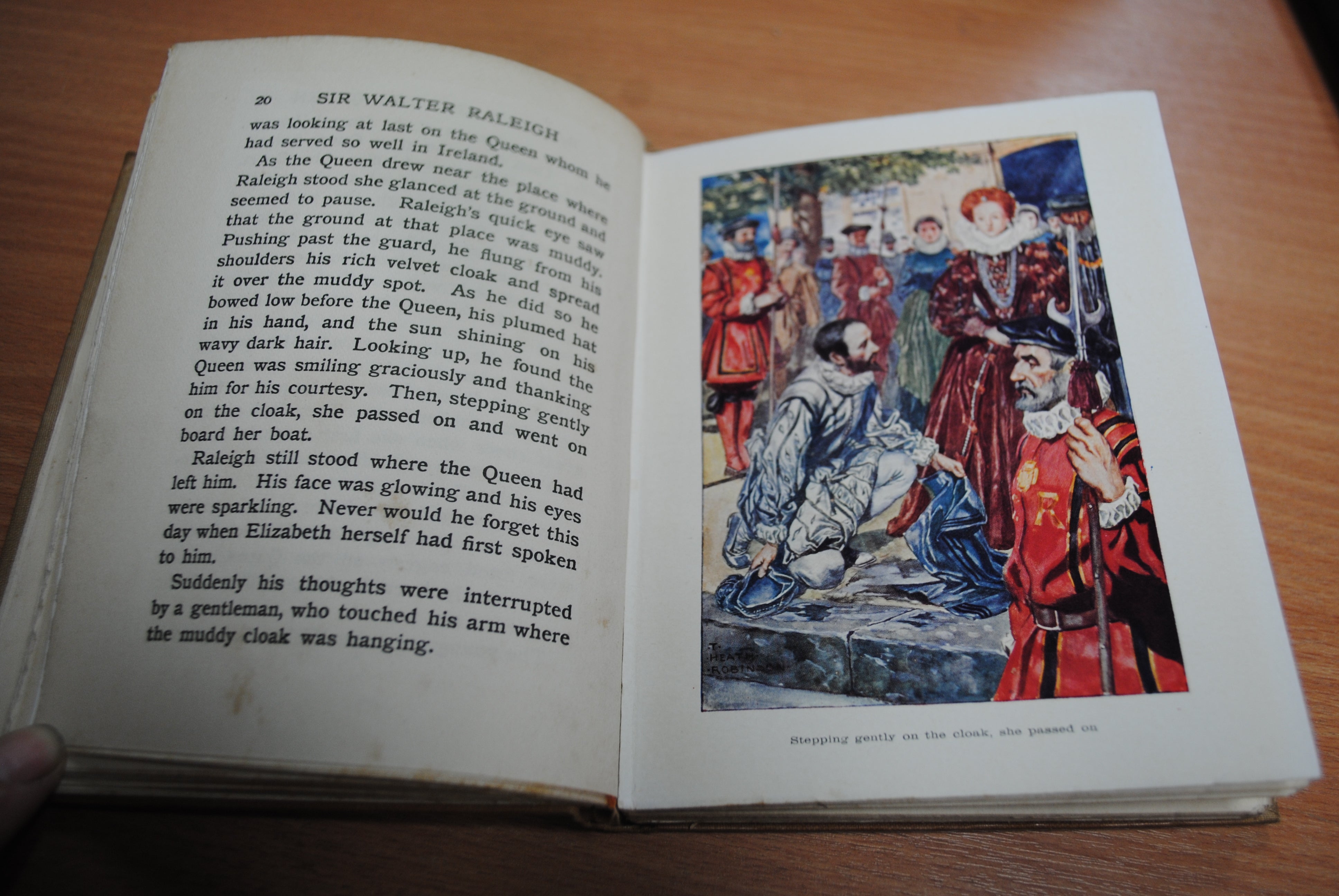 Sir Walter Raleigh (The Story of) ~ The Children's Heroes ~ Similar to Told to the Children Series