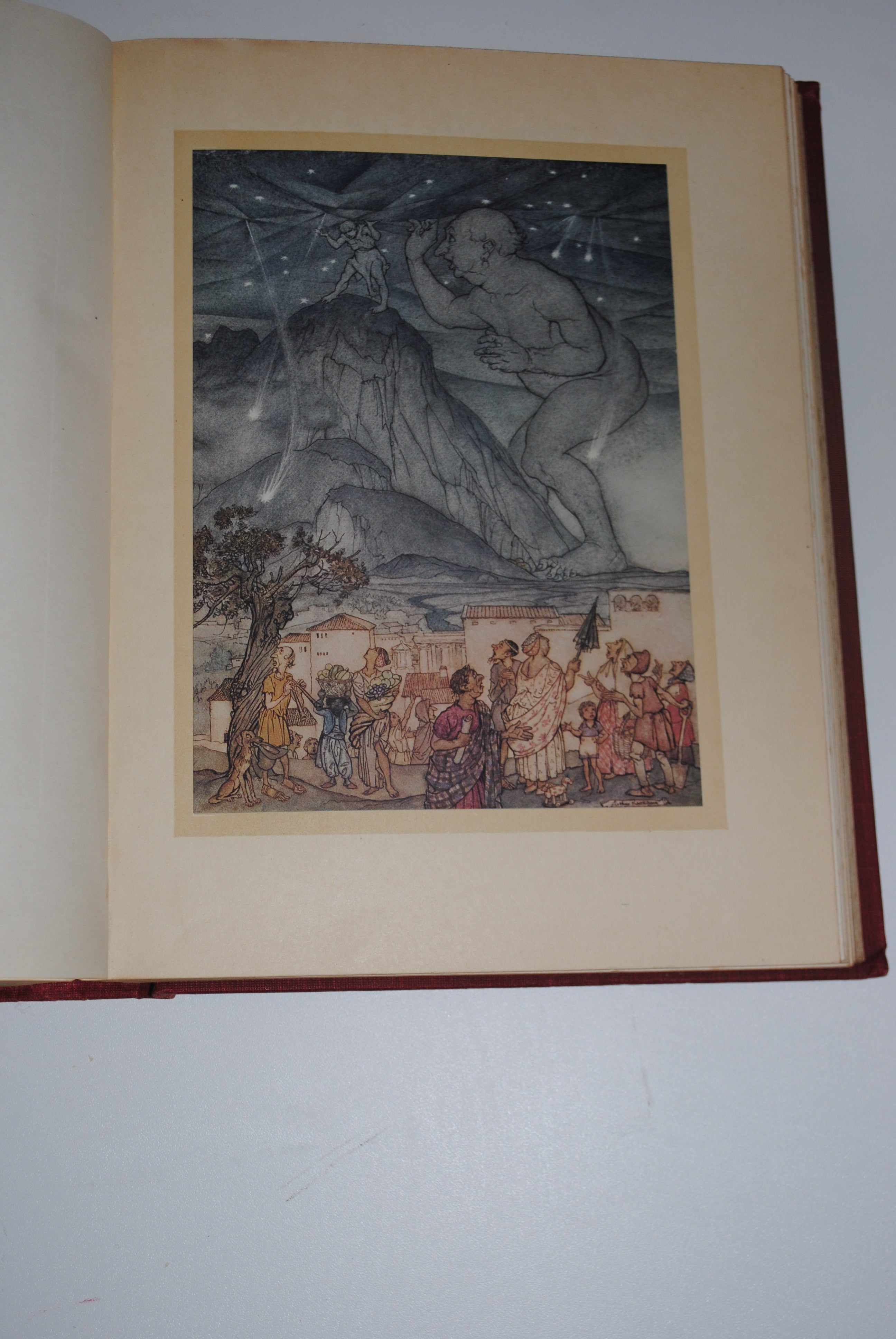 Hawthorne's Wonderbook, Nathaniel Hawthorne's  collection illustrated by Arthur Rackham