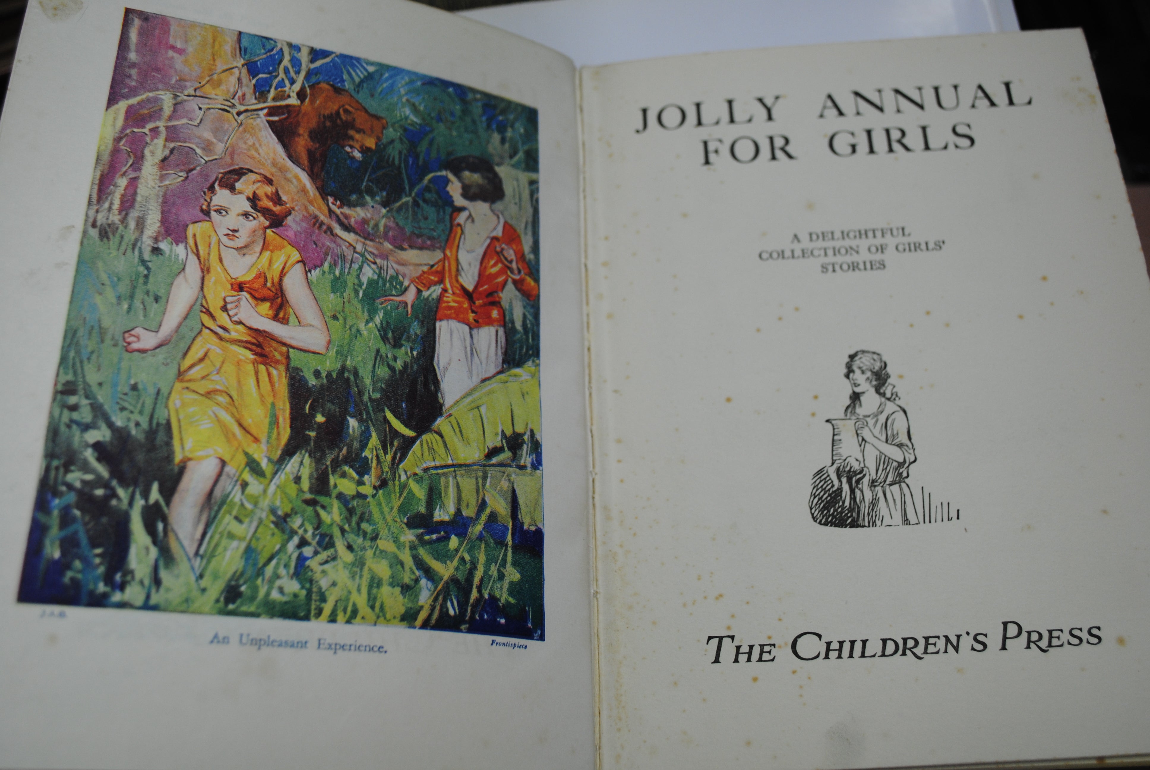 Jolly Annual for Girls on the Moors