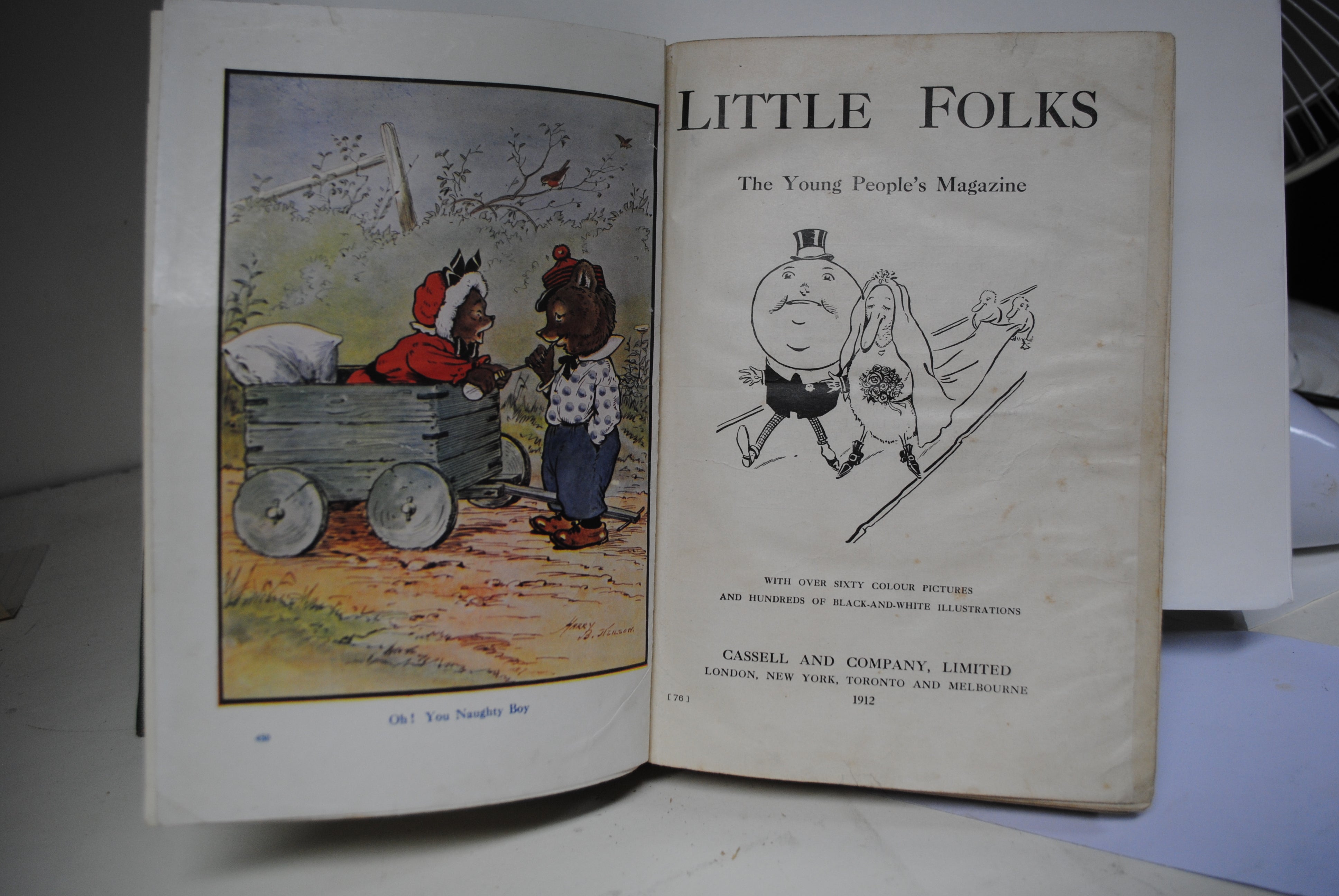 Little Folks 1912 vol 76 (green cloth)