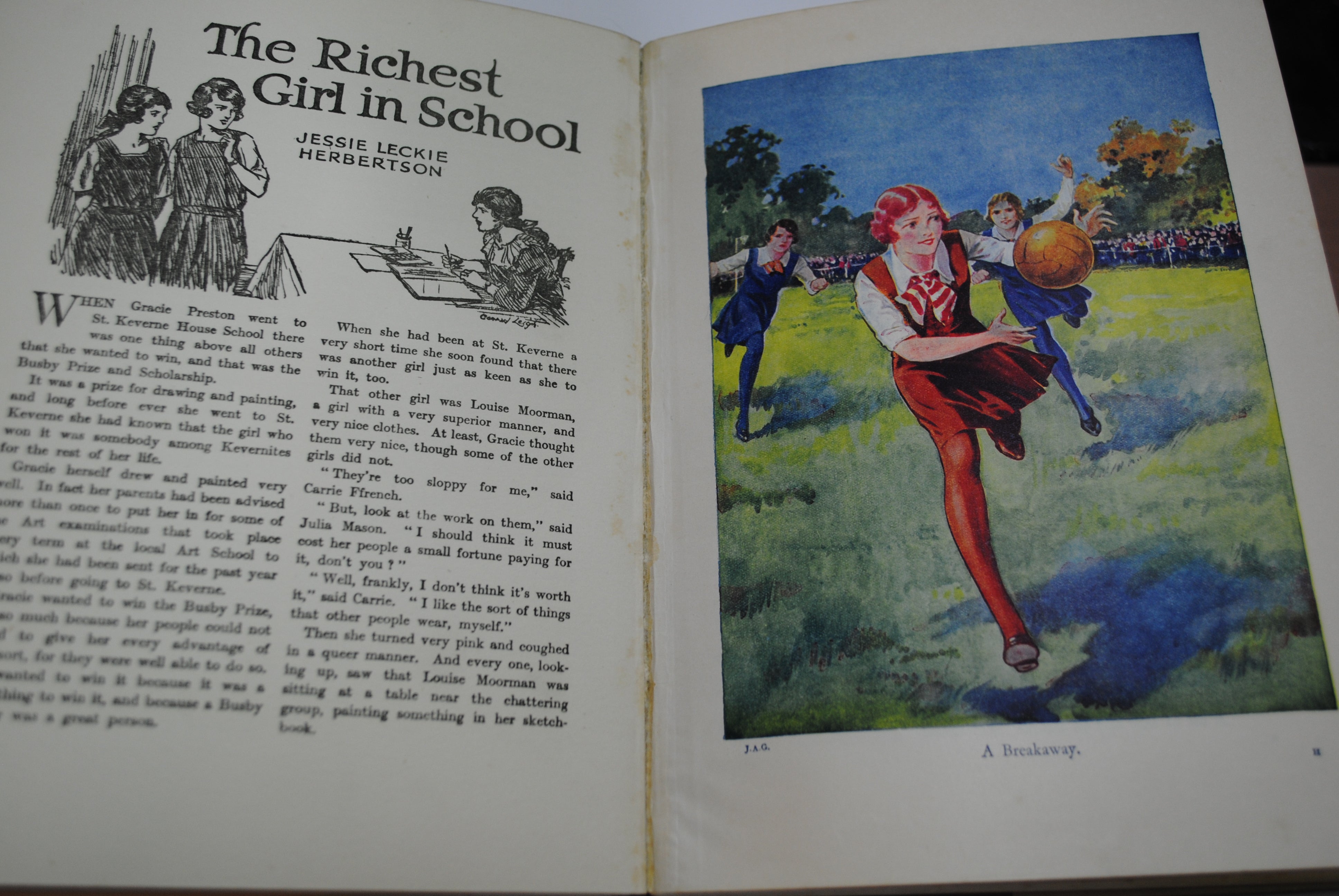 Jolly Annual for Girls on the Moors