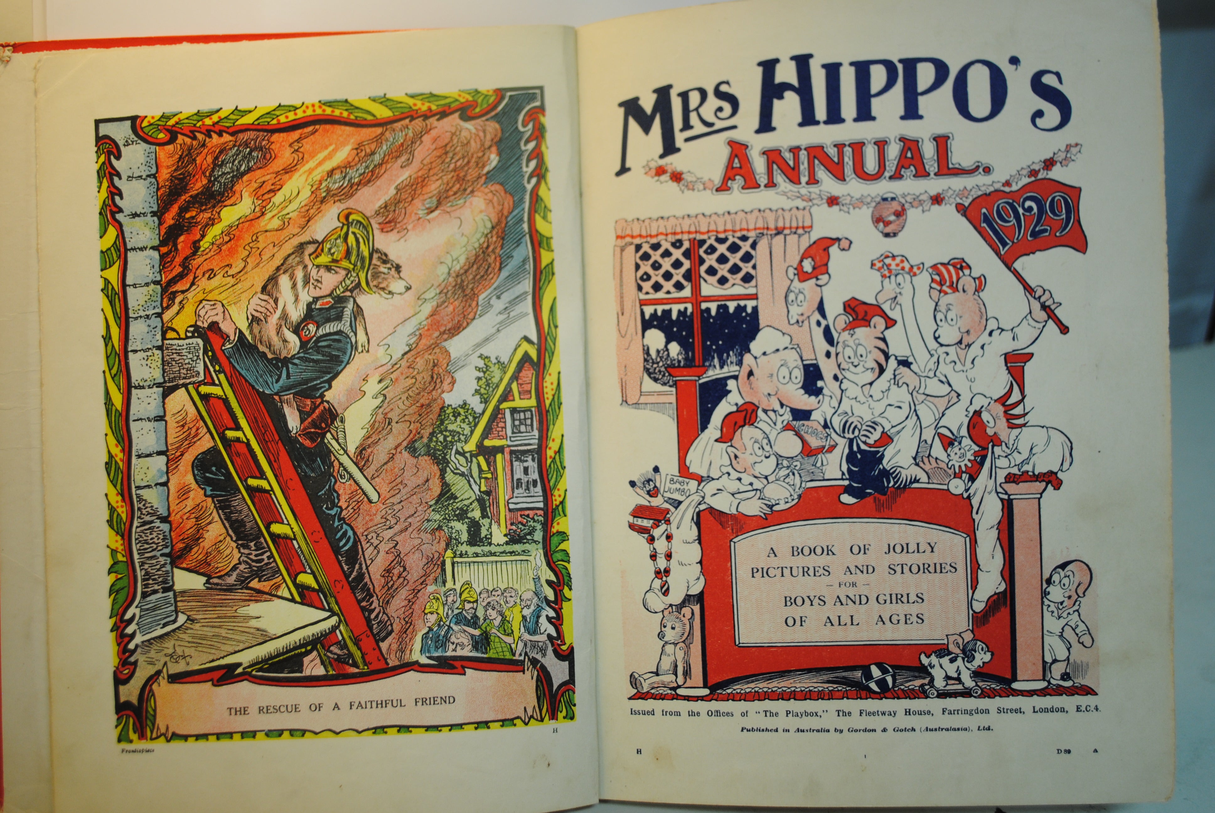 Mrs Hippo's Annual 1929
