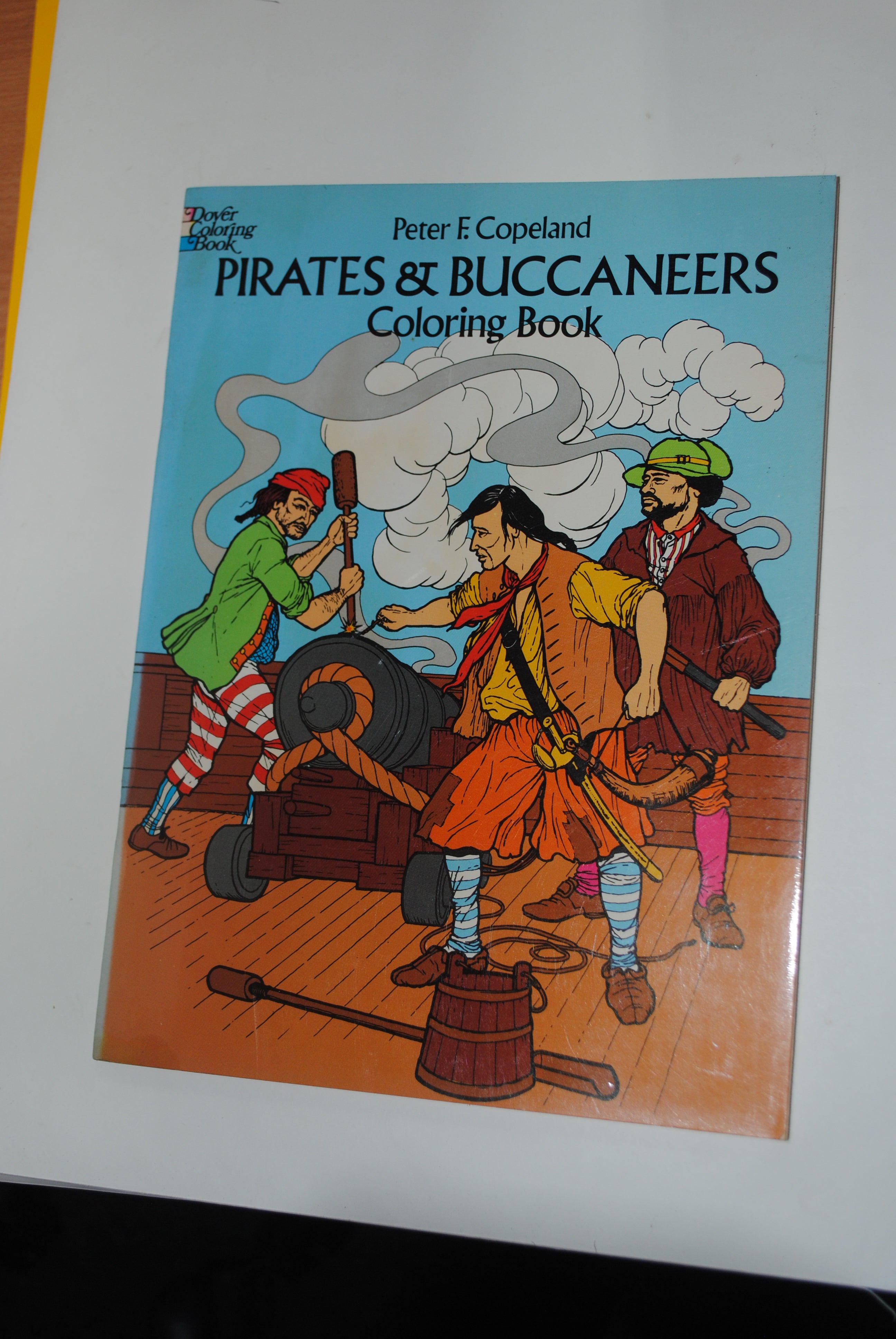 Pirates and Buccaneers  colouring book