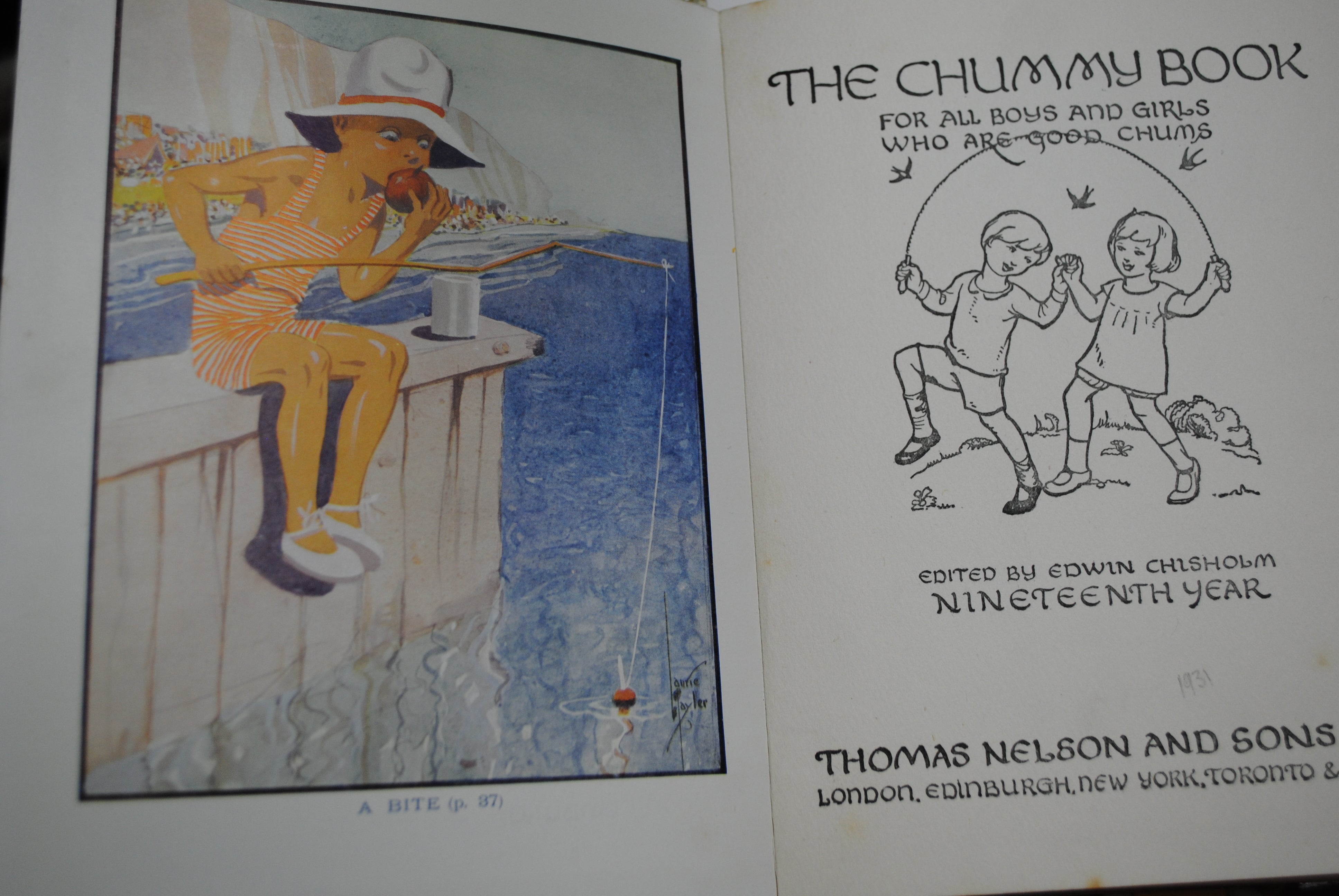 The Chummy Book ~ Nineteenth Year