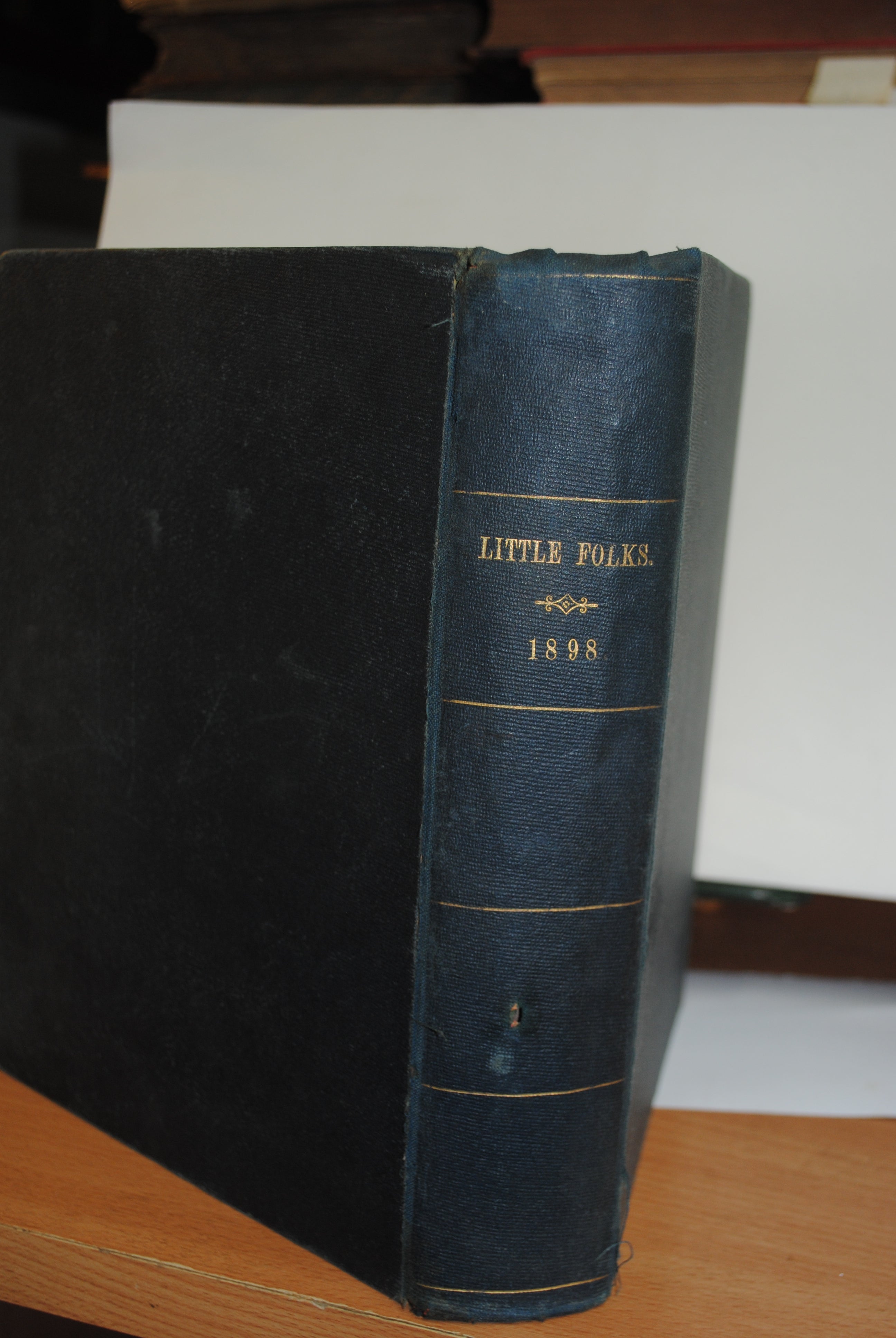 Little Folks (10) as listed separately dates 1885, 1891, 1898, 1904, 1909, 1911 (2), 1912, Volume 83 (LXXXIII) & undated