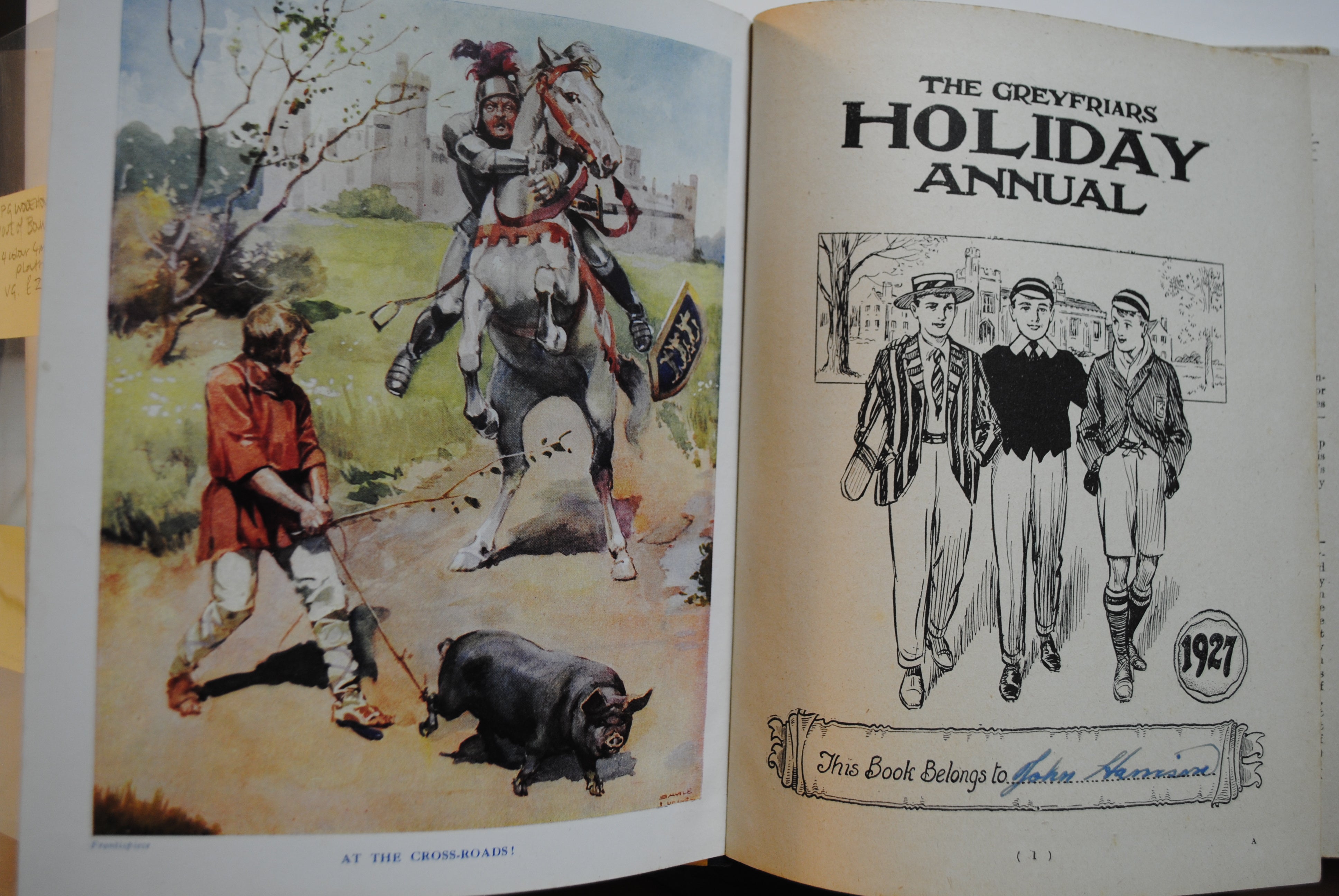 The Greyfriars Holiday Annual for Boys & Girls 1927