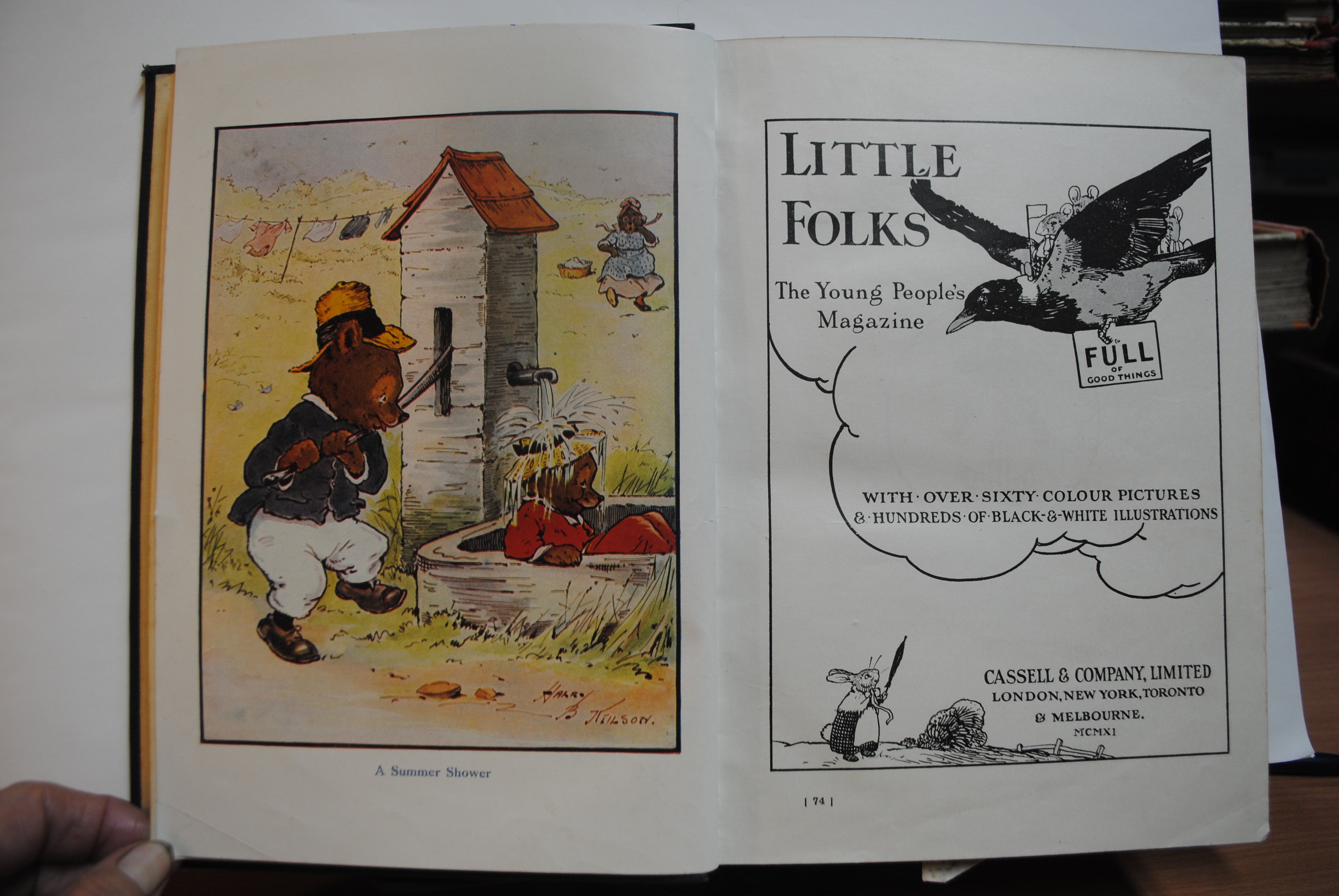 Little Folks 1911 (Jun-Nov) vol 83 (Blue Cloth)
