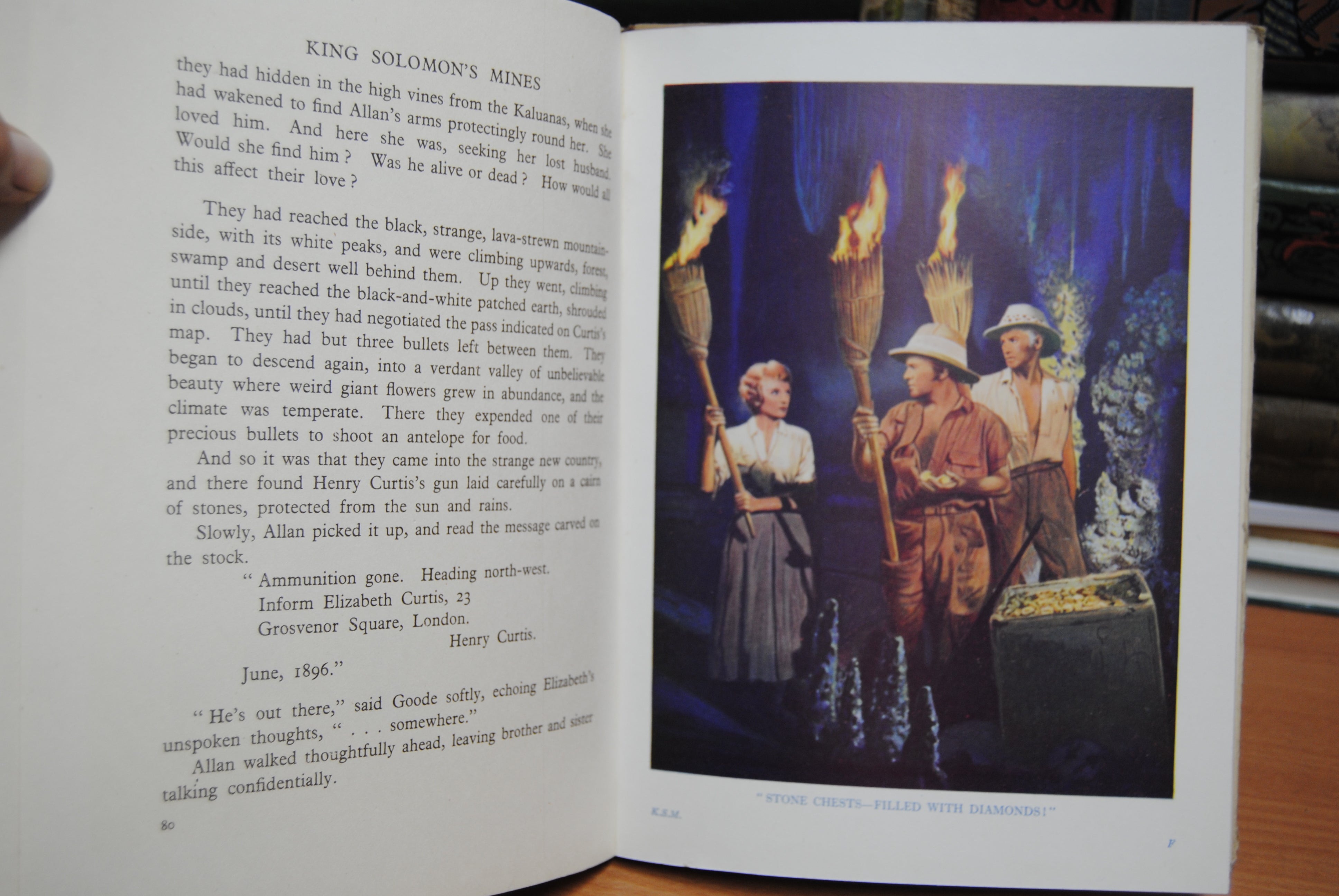 King Solomon's Mines ~ the book of the film