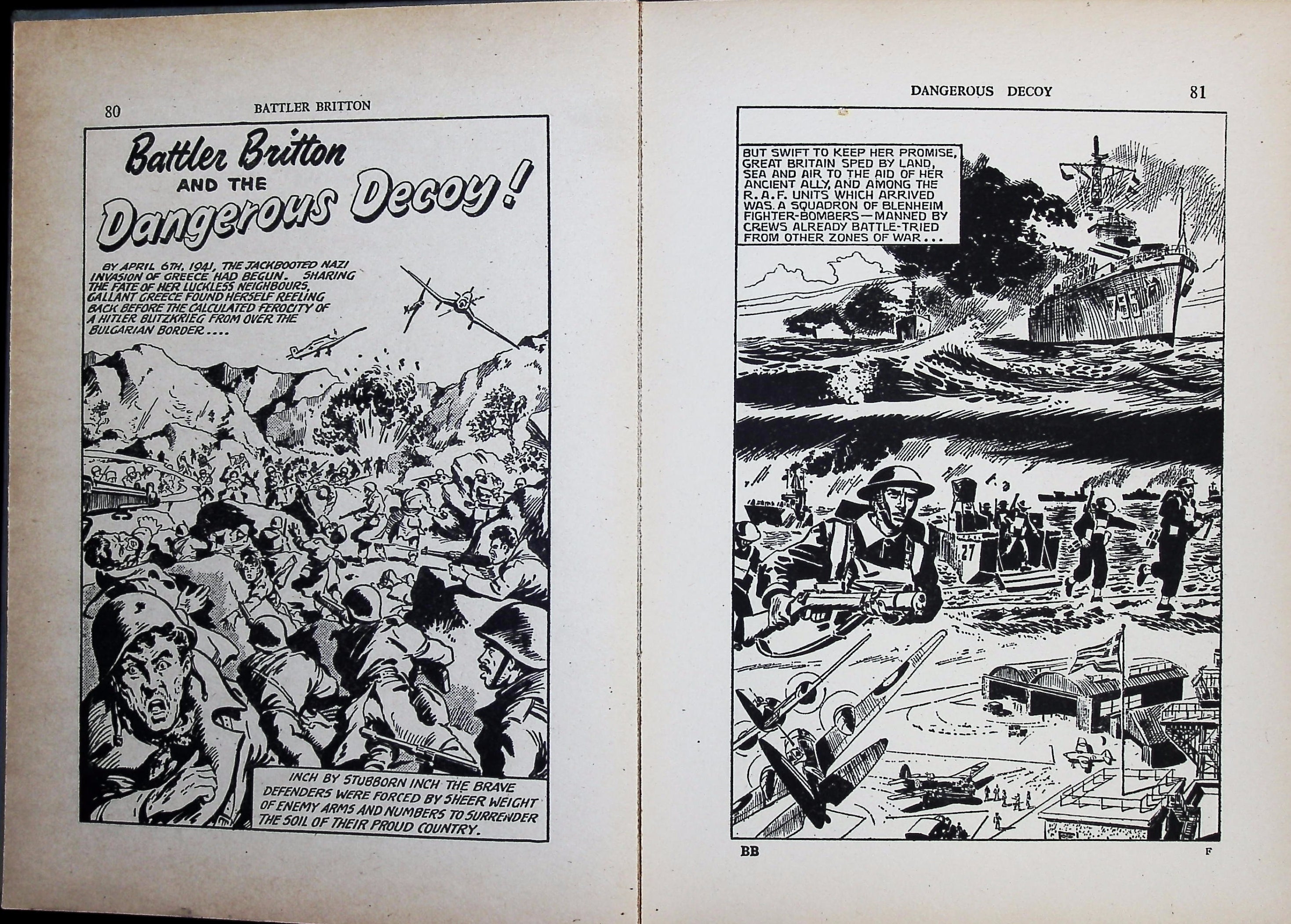 Battler Britton ~ A Collection Of Some Of The War-Time Exploits Of Wing Commander Robert Hereward Britton