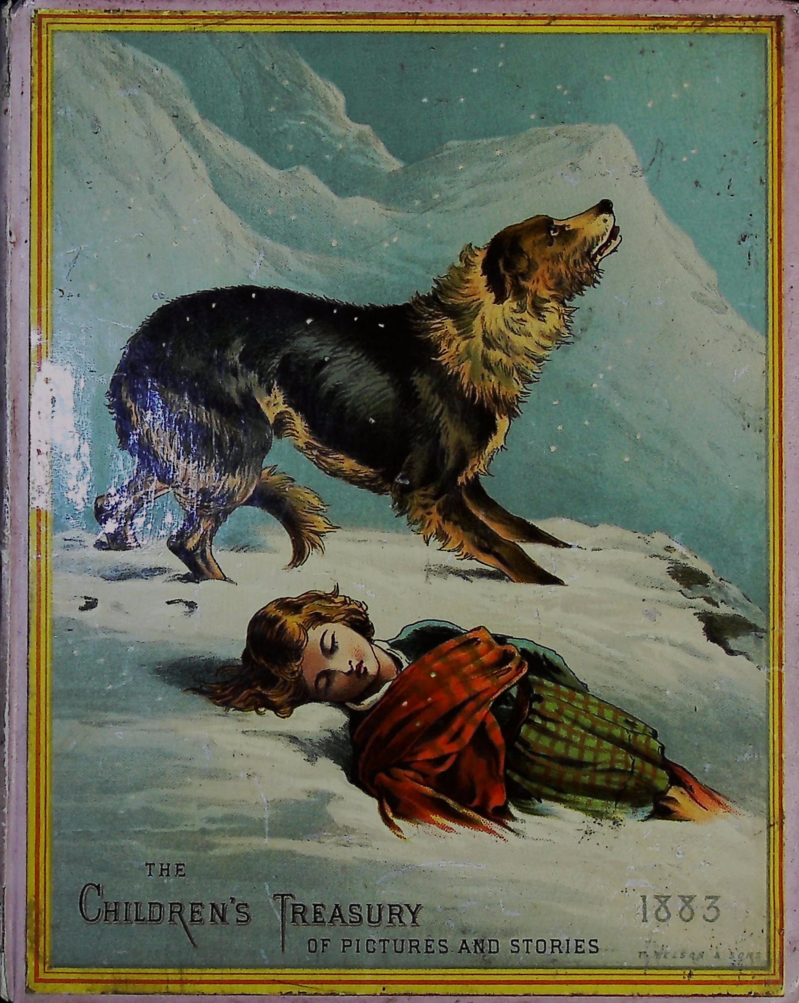 The Childrens Treasury of  Pictures and stories ~ 1883