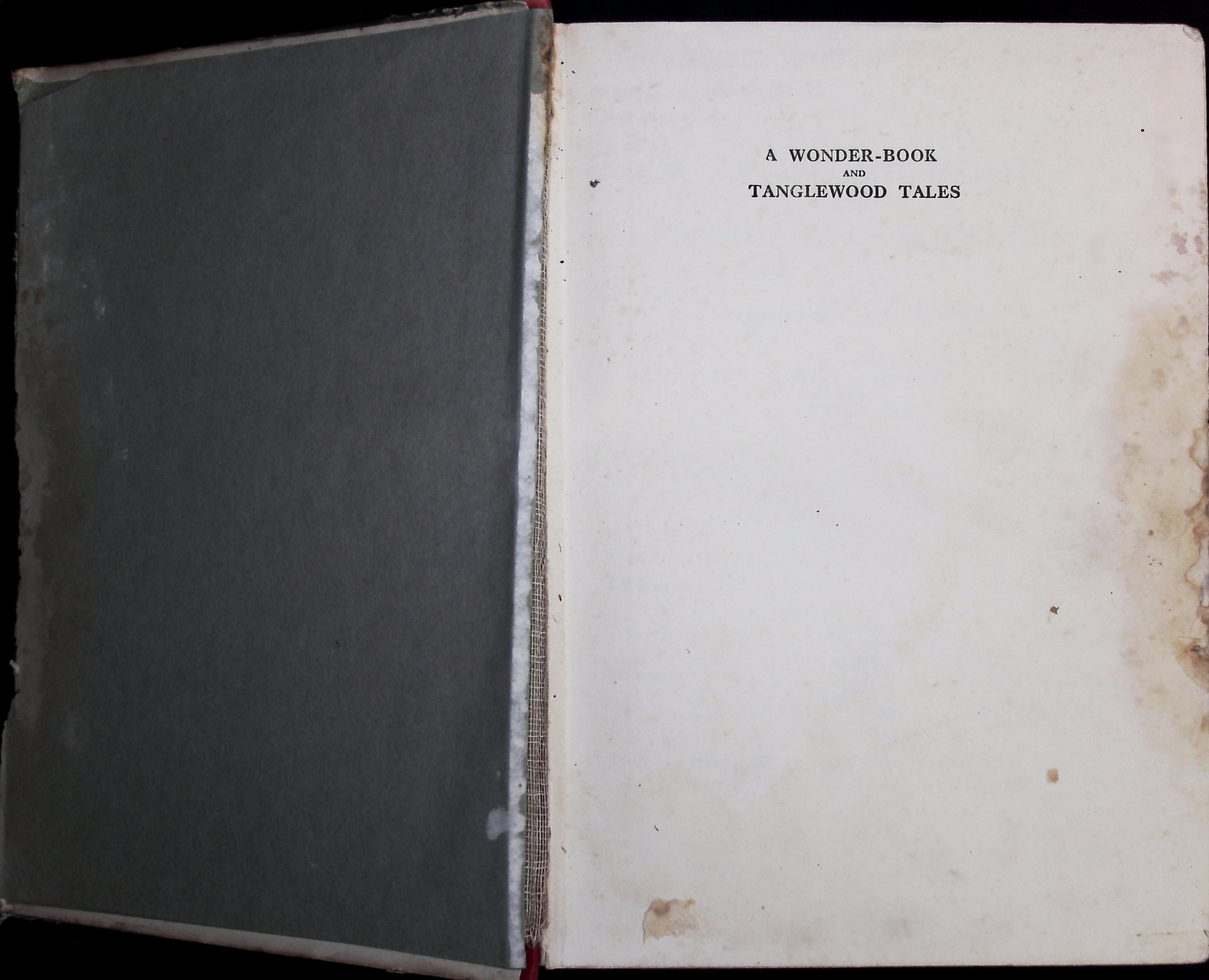 A Wonder Book and Tanglewood Tales