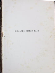 Mr Midshipman Easy