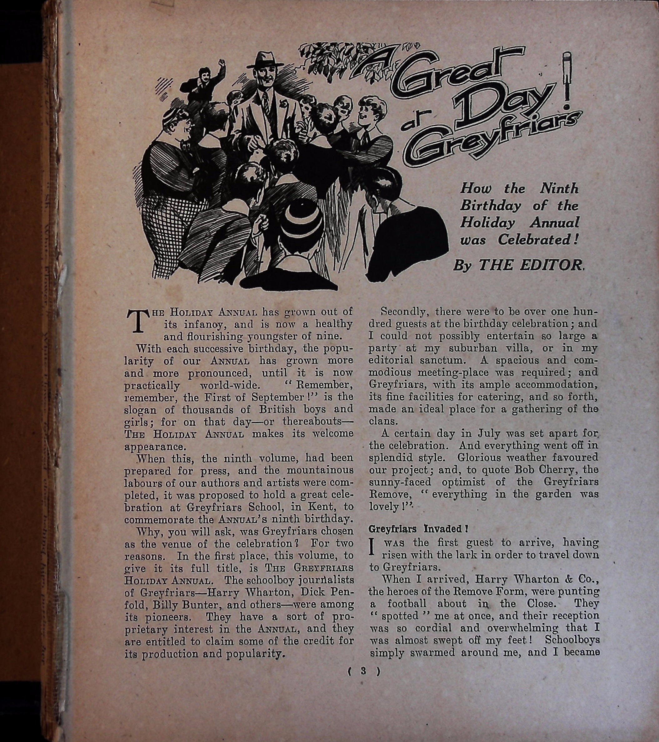 The Greyfriars Holiday Annual 1928