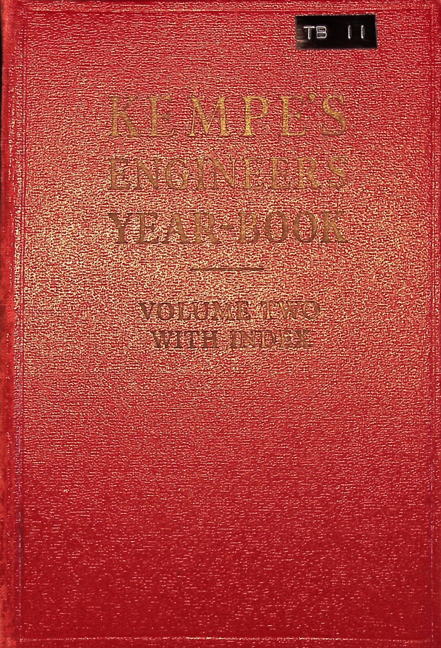 Kempes Engineers Years Book ~ 1961 volumes I & II