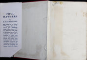 Foul Hawsers by E. Laurie Long (First Edition)
