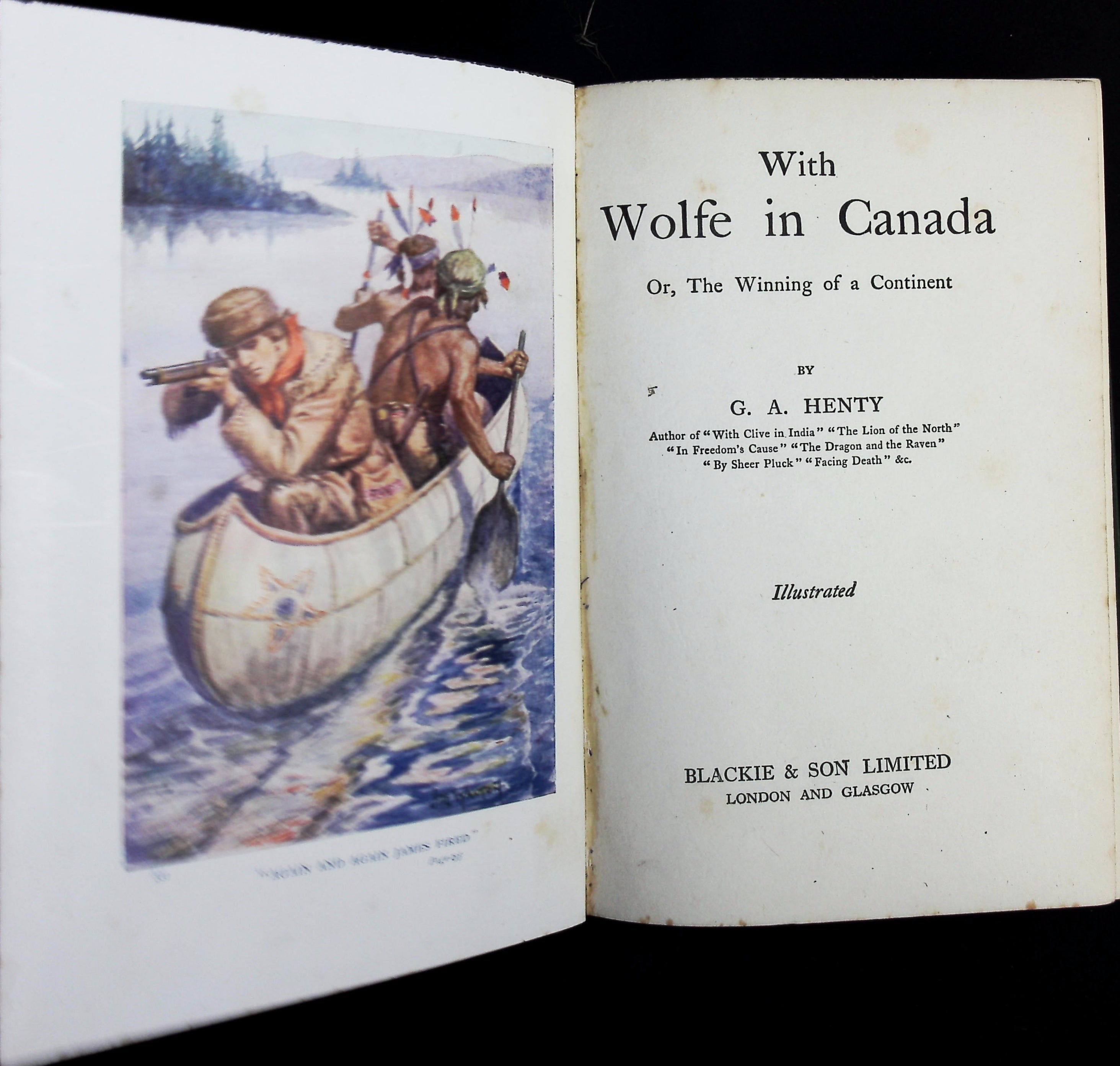 With Wolfe in Canada