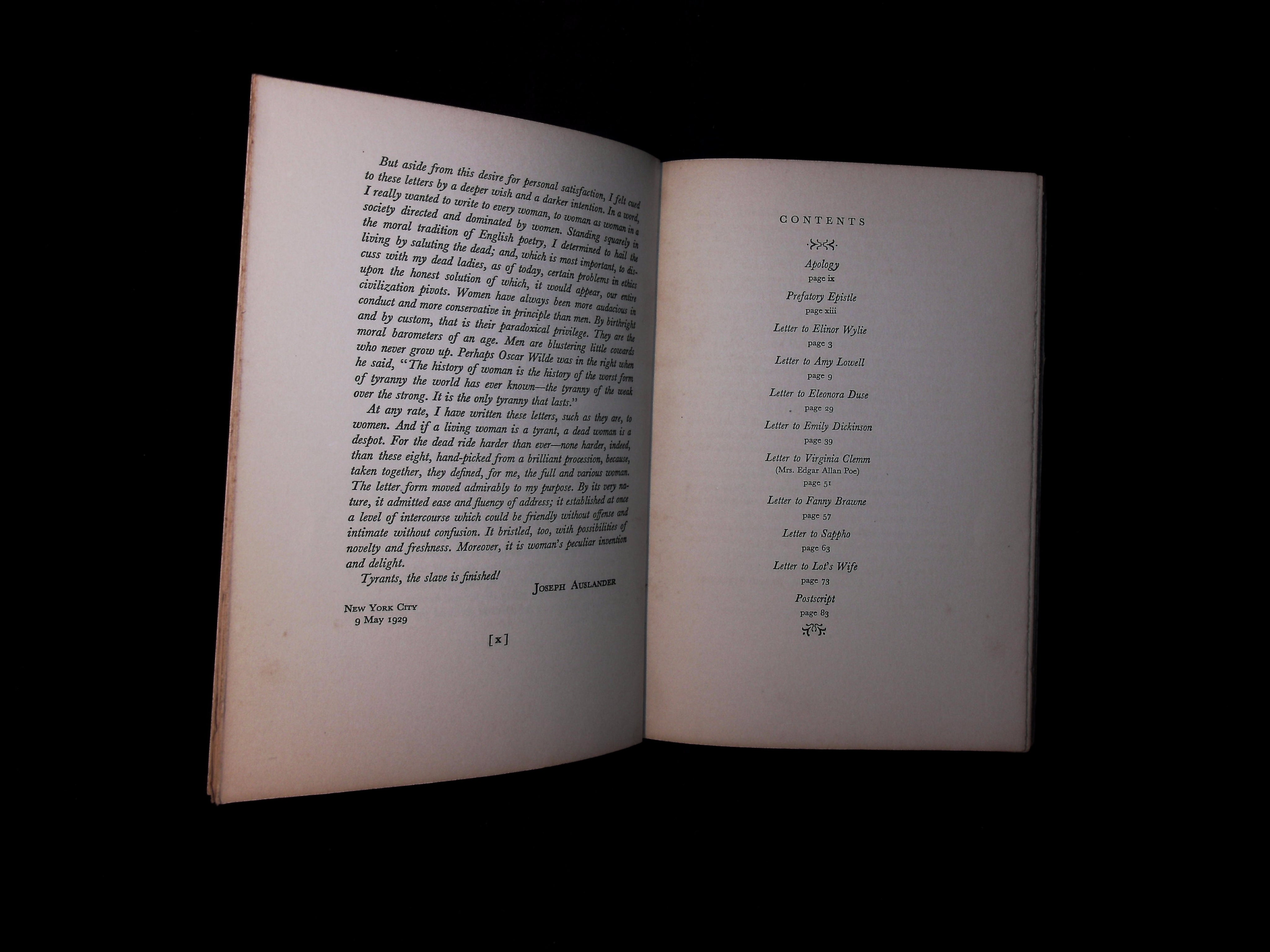 Letters to Woman