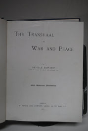 The Transvaal in War and Peace