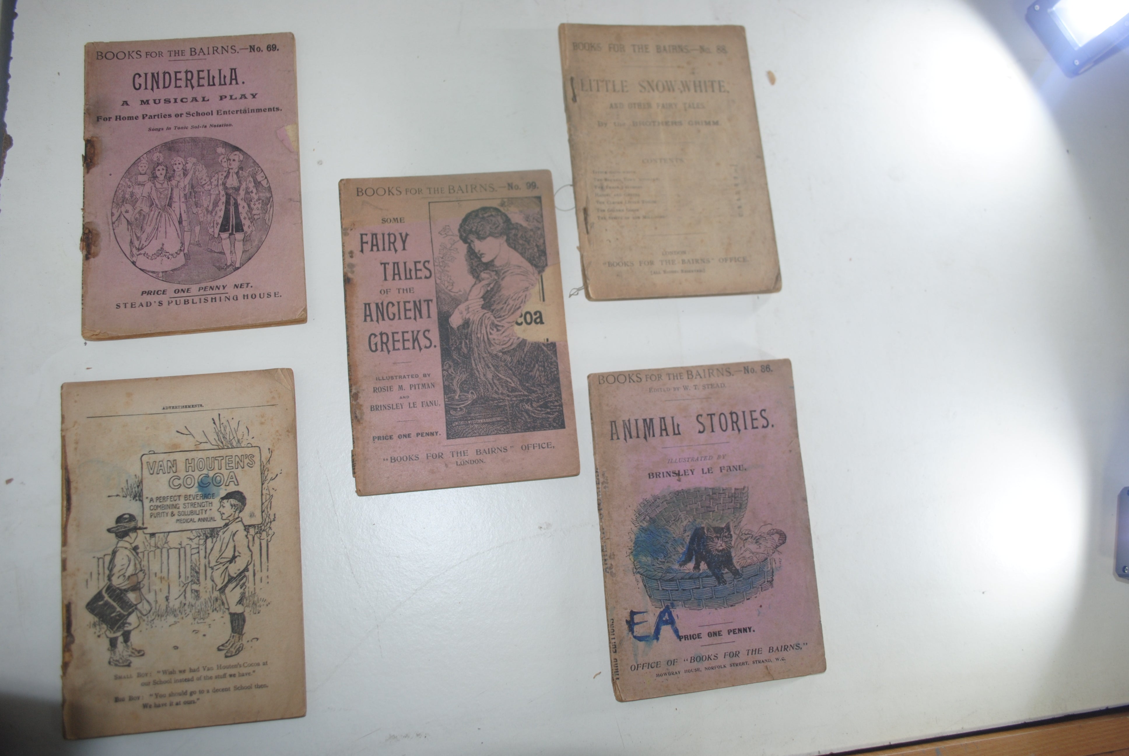 Books for the Bairns  ( five titles no. 69/86/88/99 plus one)