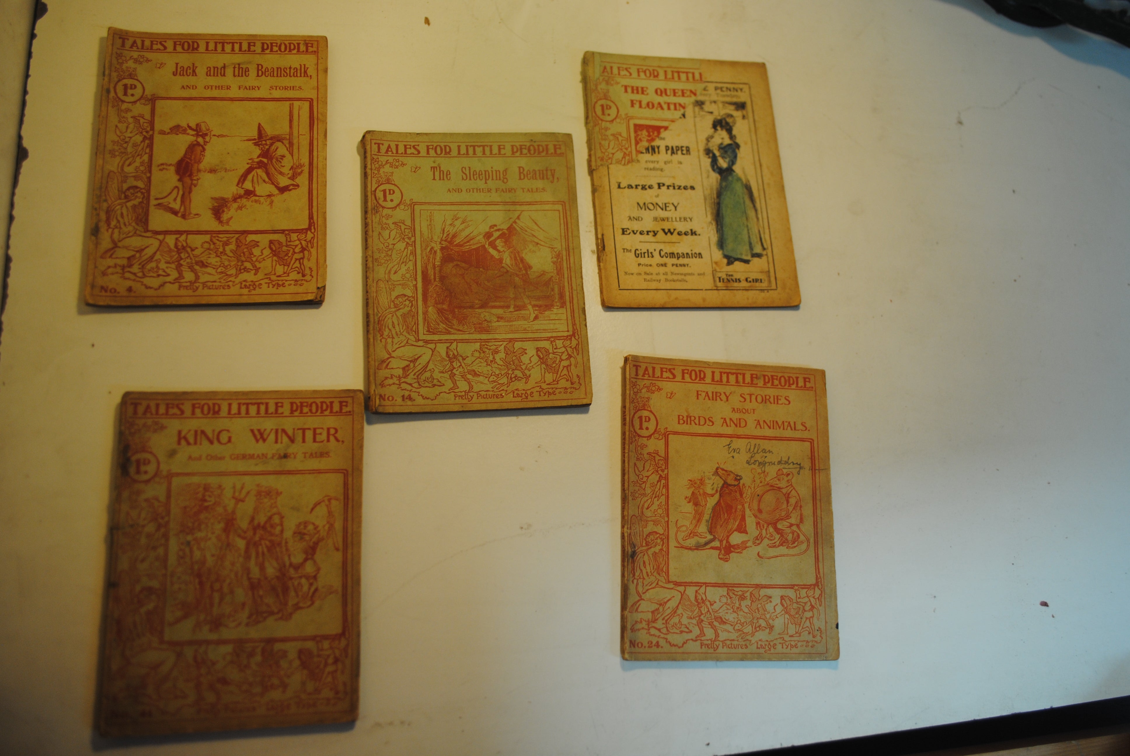 Tales for Little People  ( five Titles No.24/41/14/04 and the tales of the floting queen)