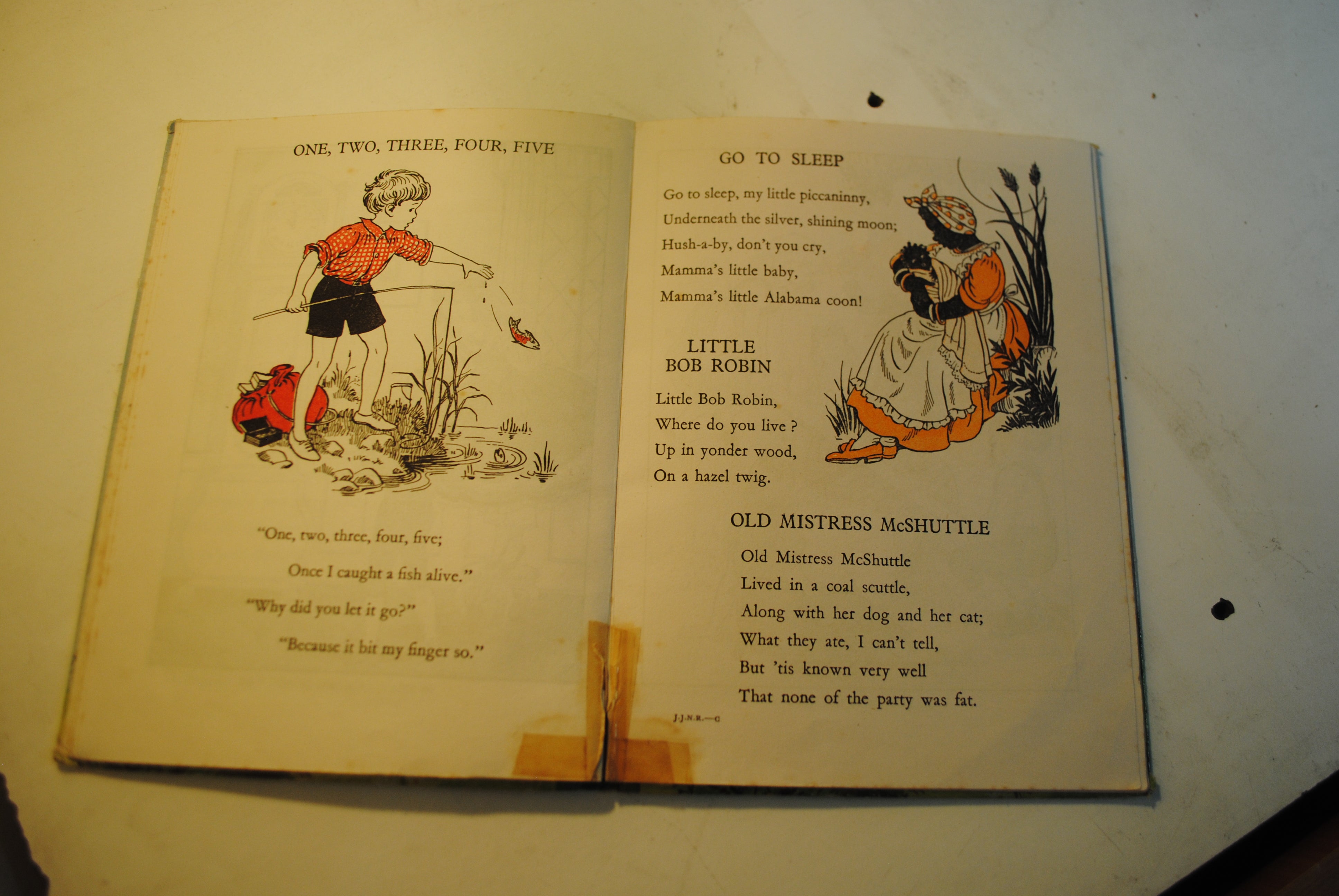 Jack and Jill Nursery Rhymes illustrated by Hilda McGavin