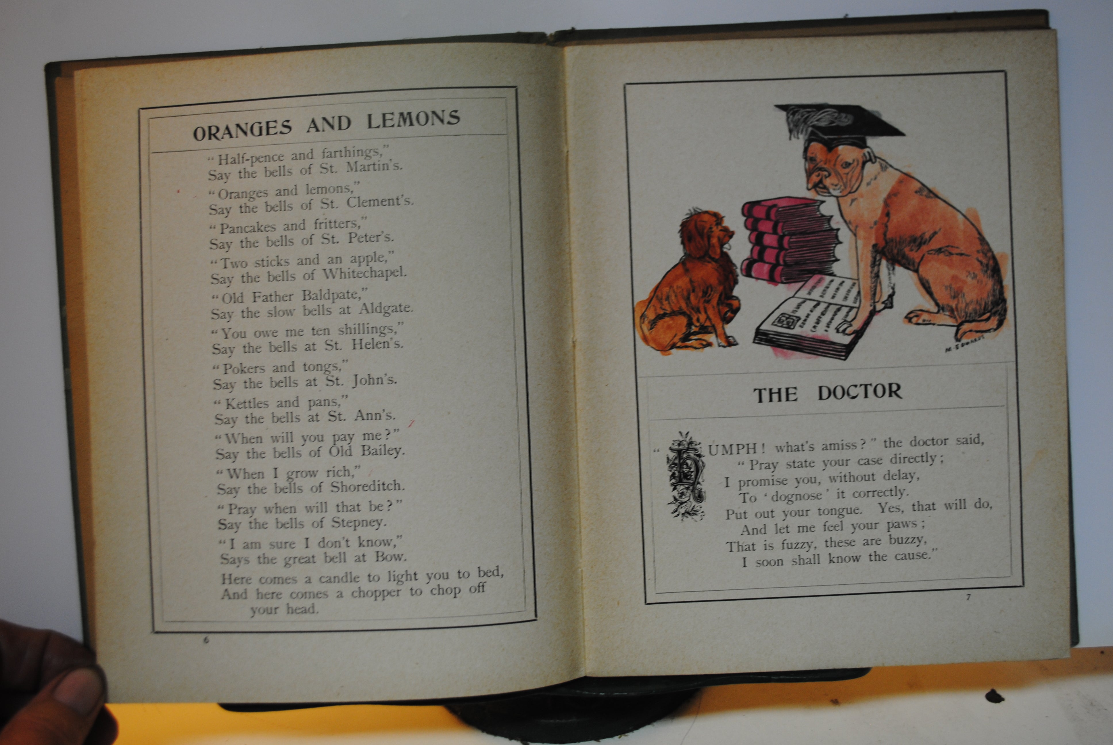 Pictorial Rhymes and Verses, with drawings by M Edwards