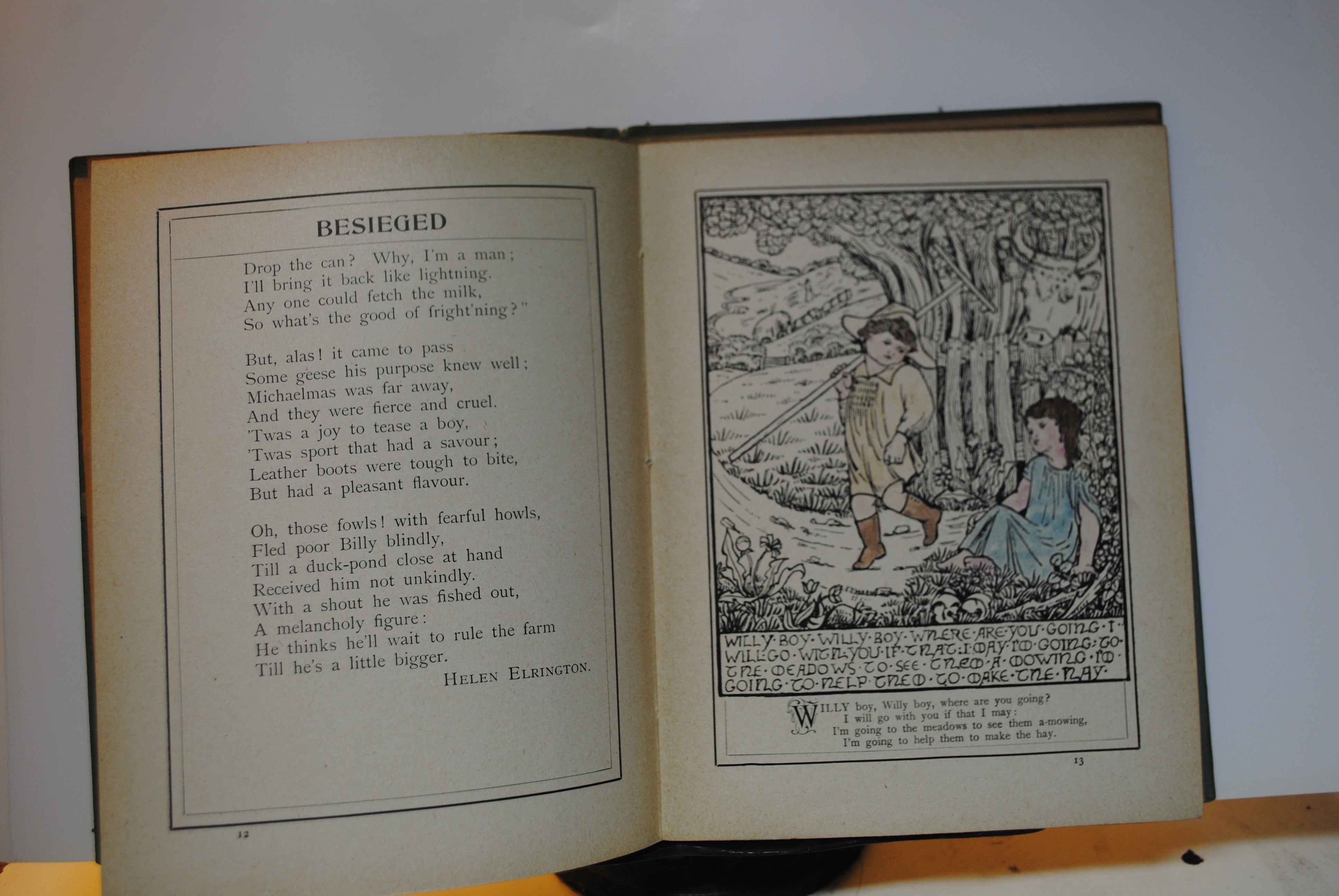 Pictorial Rhymes and Verses, with drawings by M Edwards
