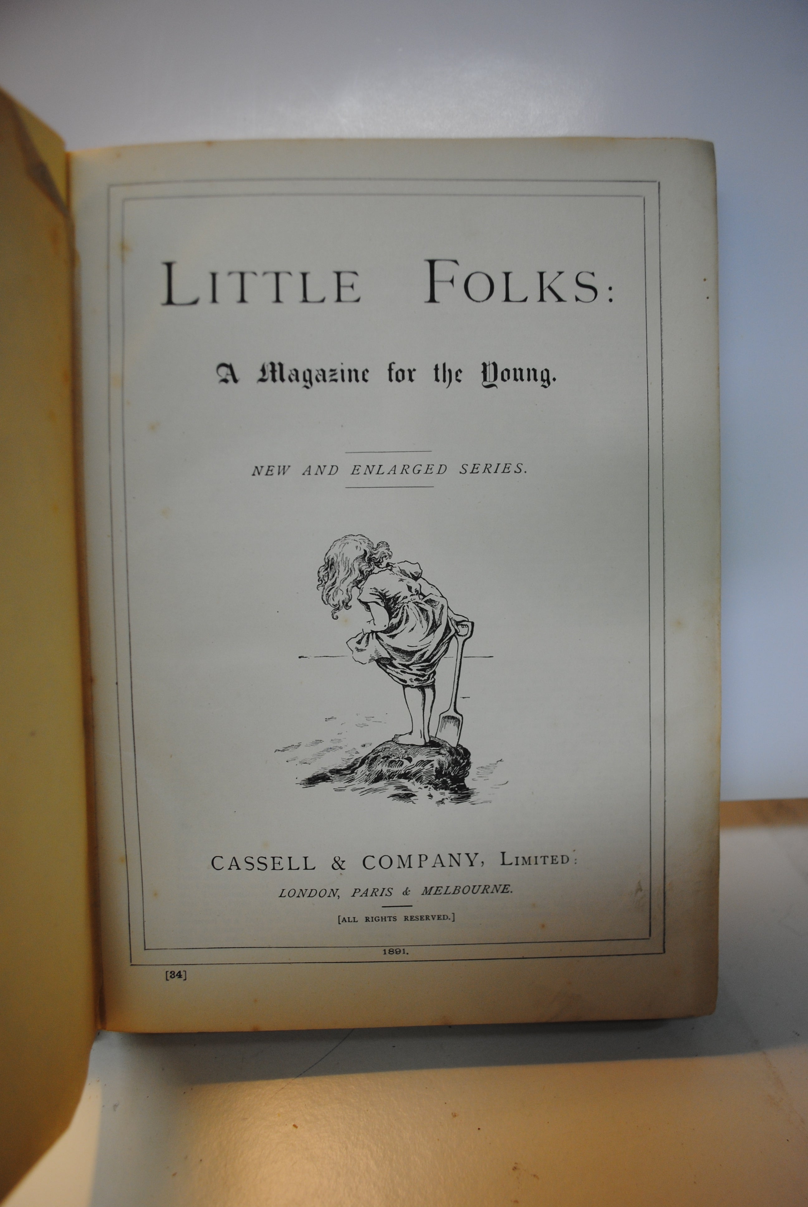 Little Folks 1891 Poss Vol 62