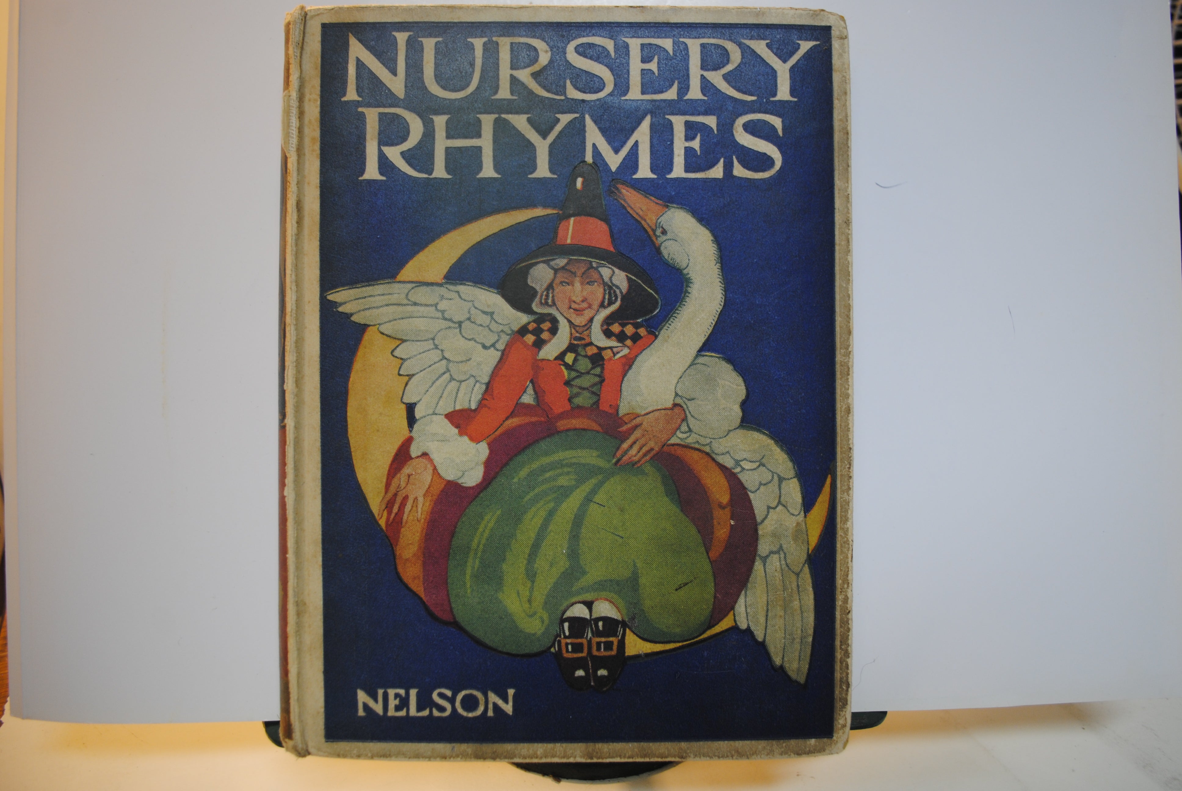 Nursery Rhymes Hardback mono and colour pages