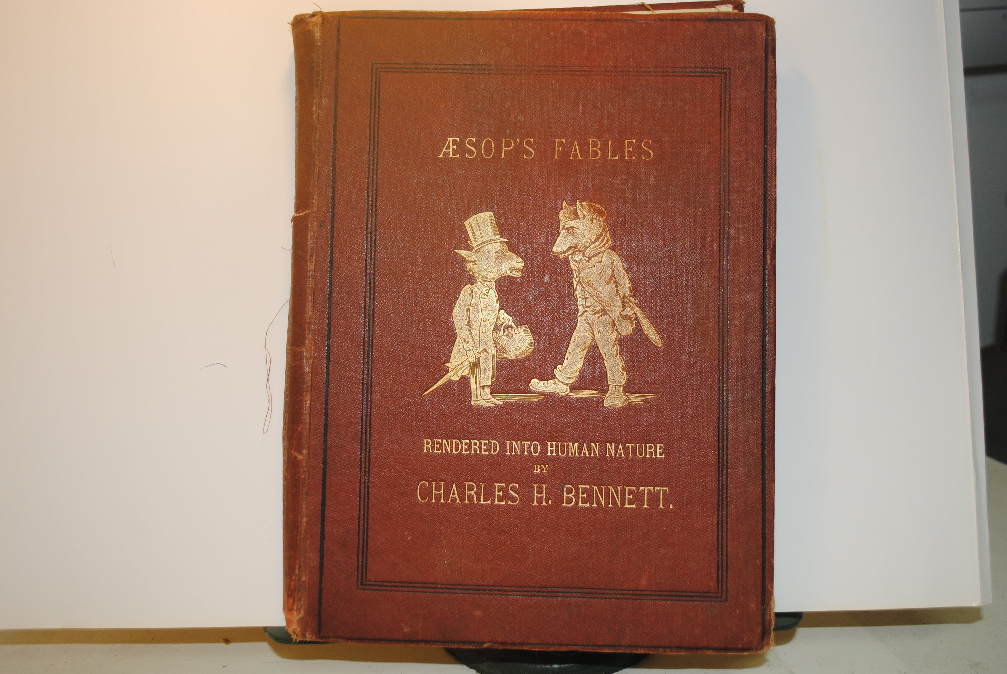 The Fables of Aesop and Others (Translated into Human Nature) colour pages