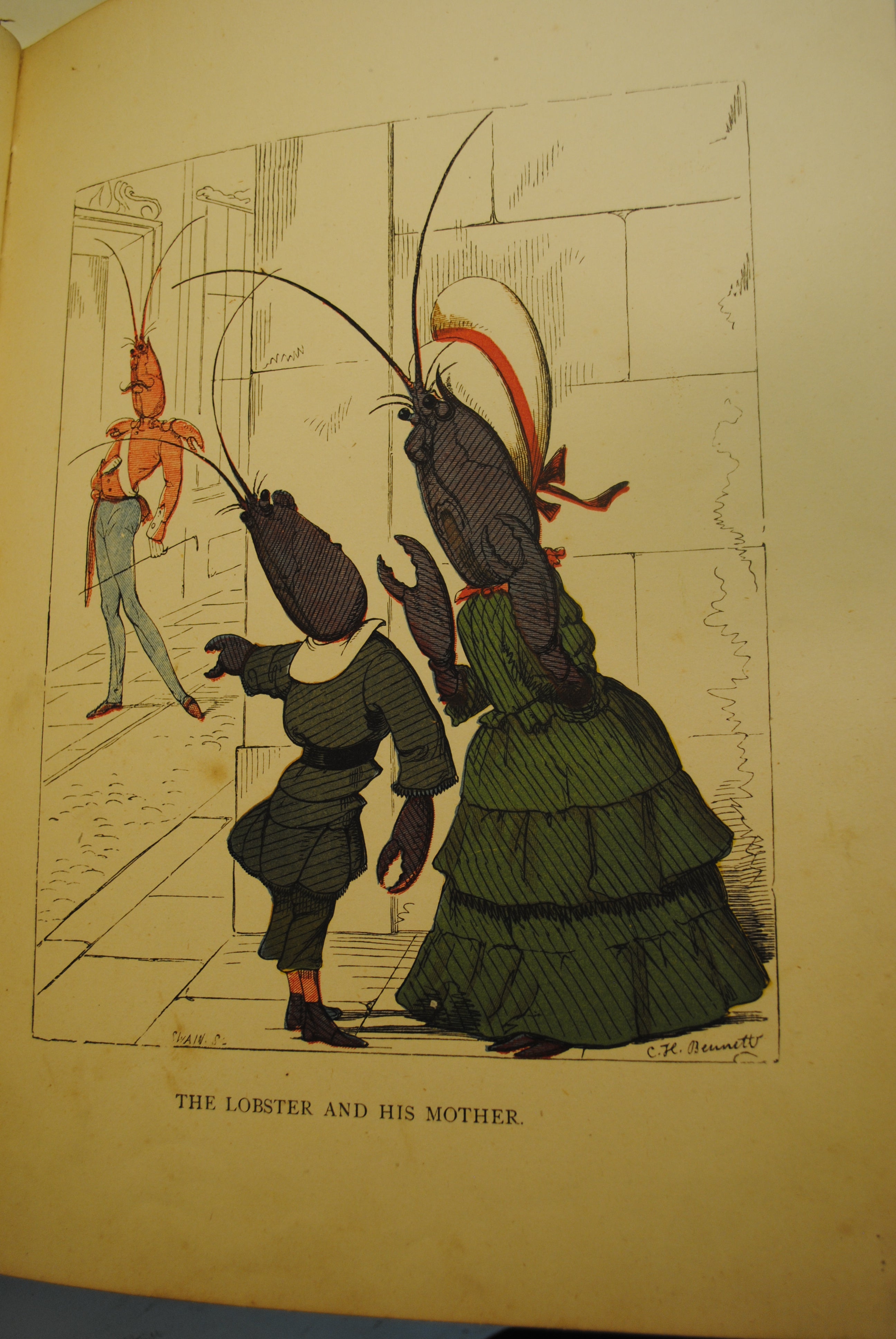 The Fables of Aesop and Others (Translated into Human Nature) colour pages