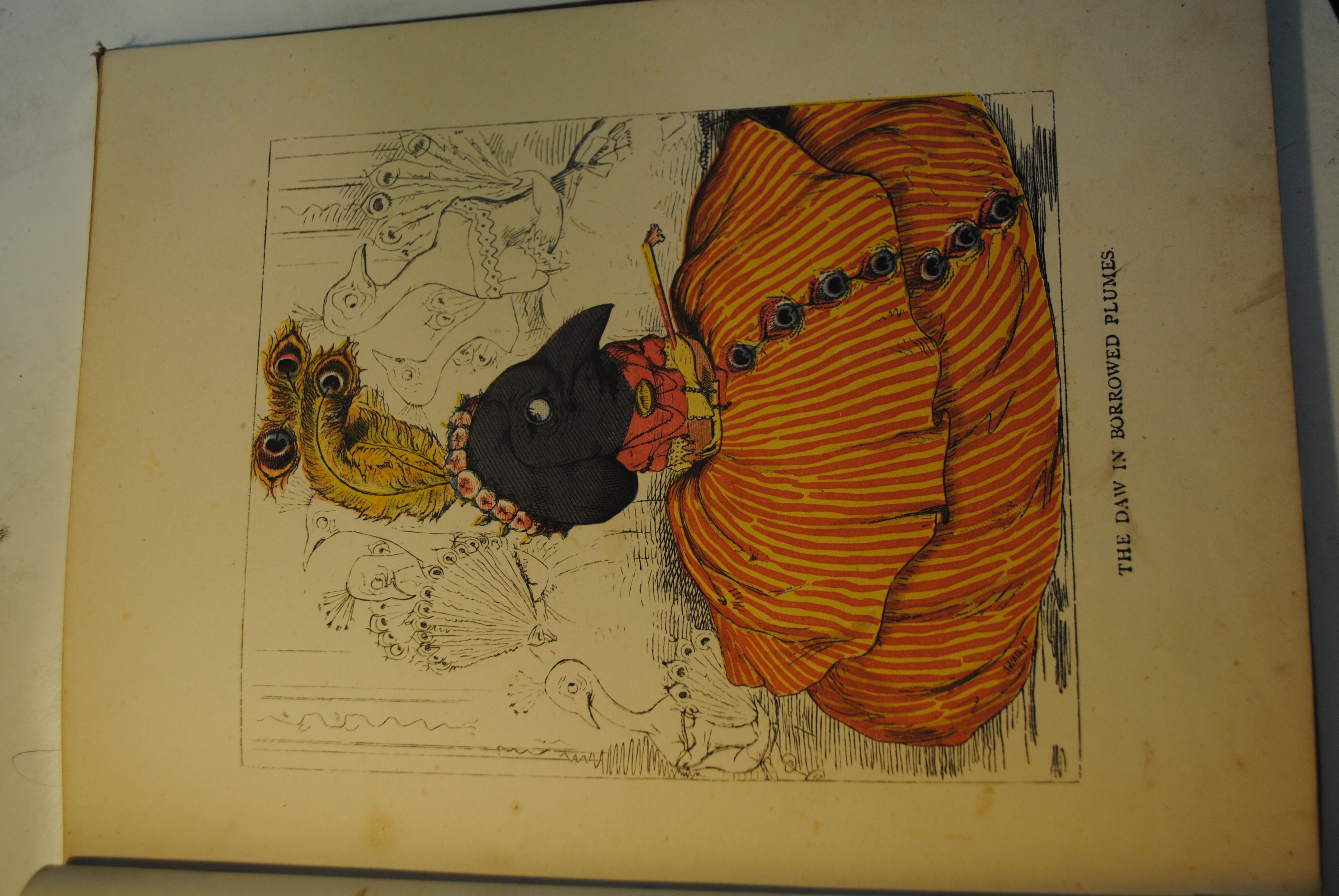 The Fables of Aesop and Others (Translated into Human Nature) colour pages