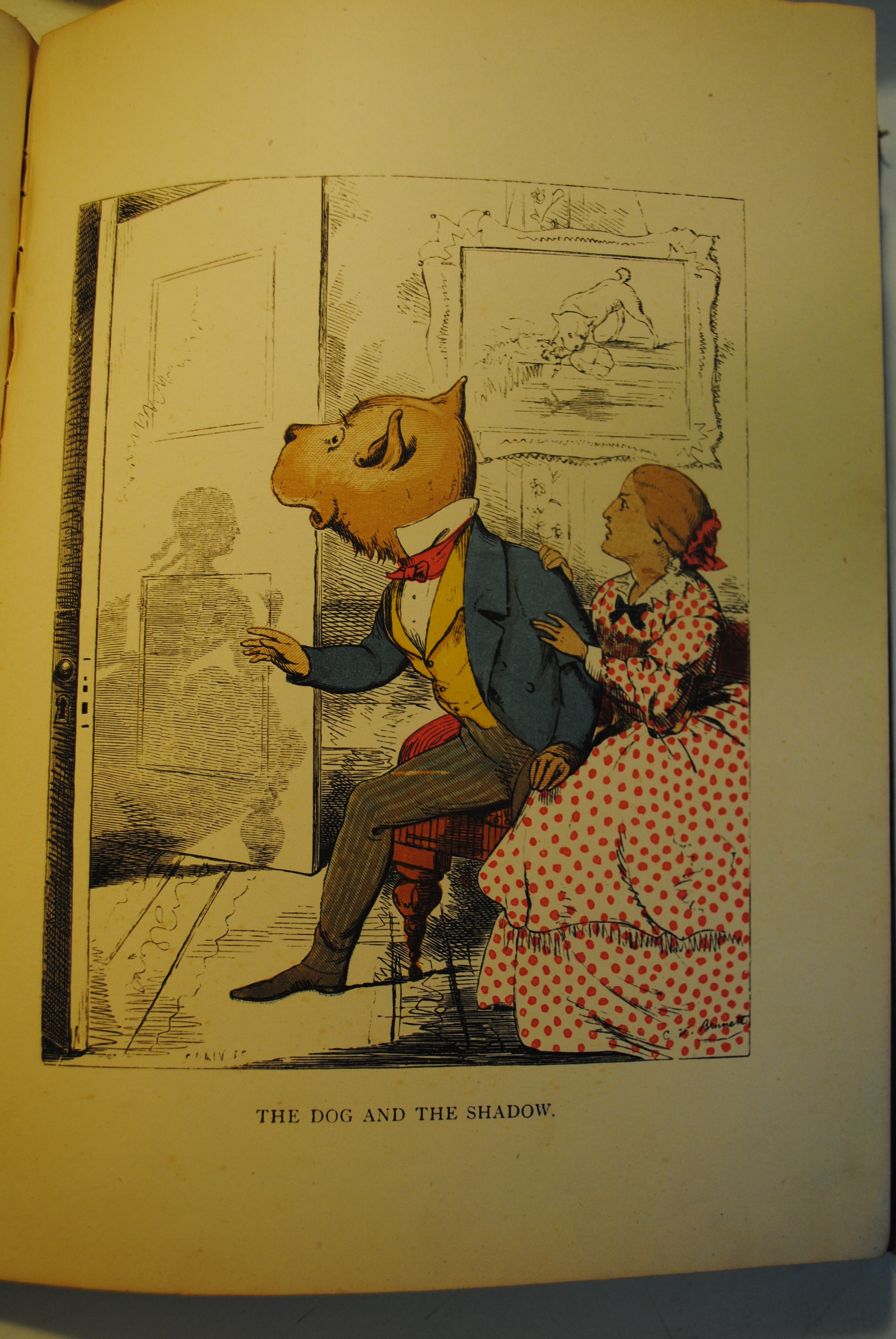 The Fables of Aesop and Others (Translated into Human Nature) colour pages