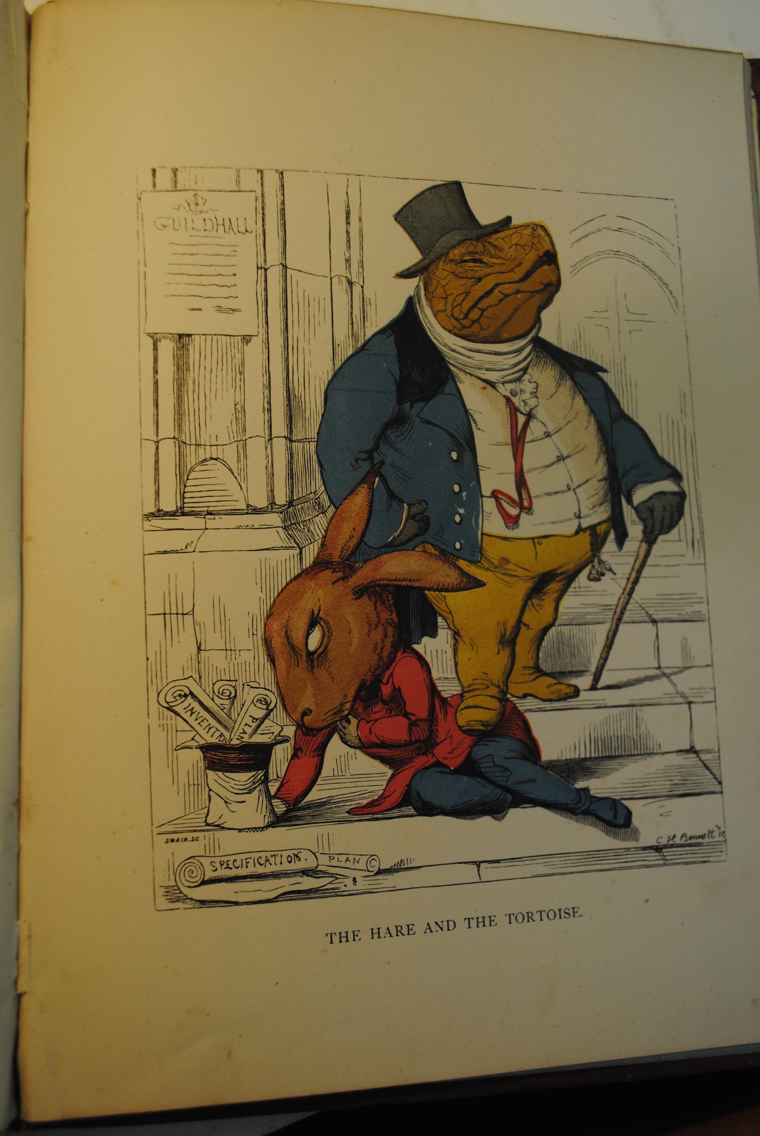 The Fables of Aesop and Others (Translated into Human Nature) colour pages